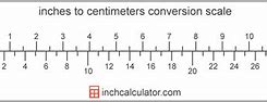 Image result for Convert Centimeters to Inches