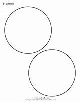 Image result for 5 Inch Circle Template Free