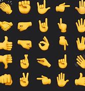 Image result for iPhone Hand. Emoji