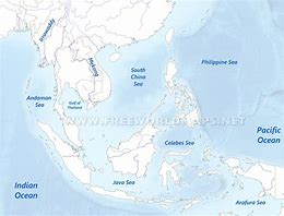 Image result for Southeast Asia Water Map