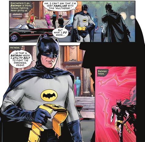 Batman's New Costume Has a Major Adam West Influence