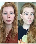 Image result for Make Up vs No Make Up