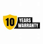 Image result for 10 Year Warranty