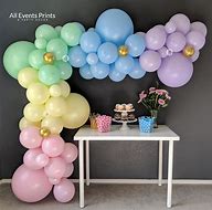 Image result for Rainbow Balloon Garland Kit