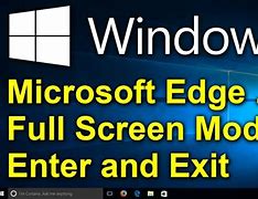Image result for Exit Full Screen Mode