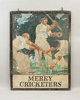 Image result for Vintage Cricket Sign