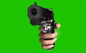 Image result for Gun Hand Greenscreen
