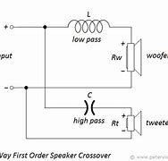 Image result for 2-Way Speaker Crossover