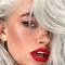 Image result for White Hair Color with Gray Highlights