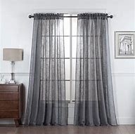 Image result for Textured Semi Sheer Curtains