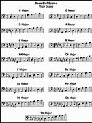 Image result for Bass Clef Notes Scale Piano