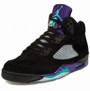 Image result for Jordan 5 Black Shoe