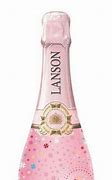 Image result for Pink and White Bottle of Champagne