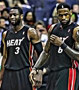 Image result for Dwen Wade and LeBron Poster