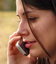 Image result for Girl Talking On a Phone