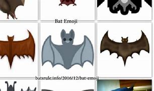 Image result for Draw Bat Emoji