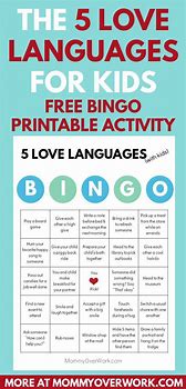Image result for 5 Love Language Game Activity