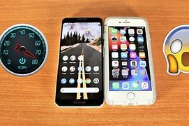 Image result for Google Pixel 3 vs iPhone 8 Plus Size