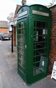 Image result for Green Phone Box