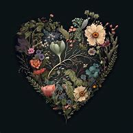 Image result for Wildflower Heart Wallpaper HP