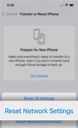 Image result for Network Reset Steps for iPhone