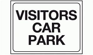 Image result for Visitor Car Park Signs