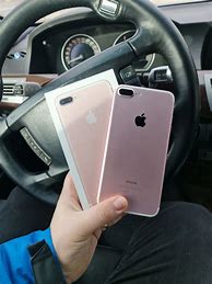 Image result for Rose Gold iPhone 7 Plus in Hand