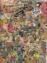 Image result for Comic Book Collage Art