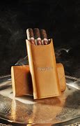 Image result for Cork Leatherette Cigar Case