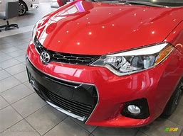 Image result for Toyota Corolla 2016 Red with Spoiler