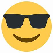 Image result for Sunglasses Only Emoji