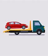 Image result for Tow Truck with Car Vector