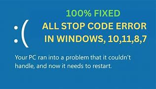 Image result for Your Device Ran into Problem Needs to Restart Twice with Static Below