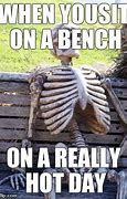 Image result for Skeleton Bench Press Meme