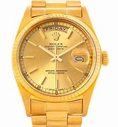 Image result for 18K Gold Watches for Men