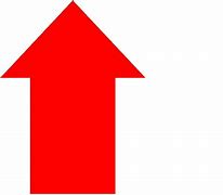 Image result for Red Arrow Going Up Sign