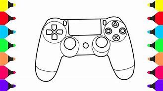 Image result for Uncolored PS4 Controller