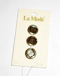 Image result for La Mode Metal Buttons