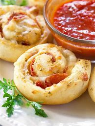 Image result for Pizza Baked Rolls
