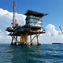 Image result for Bottom of a Oil Rig in the Sea