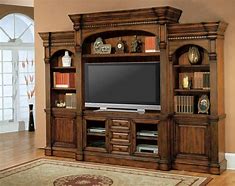 Image result for Flat Screen TV Stands with Storage