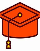 Image result for Orange Graduation Cap Clip Art