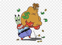 Image result for Spongebob Green Money