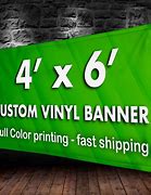 Image result for 4X6 Banner Printing