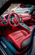 Image result for Navy Blue On Red Interior Car