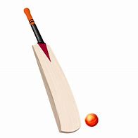 Image result for Cricket Bat Ball PNG