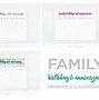 Image result for Family Birthday and Anniversary Calendar