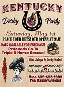 Image result for Kentucky Derby Run for the Roses Flyer