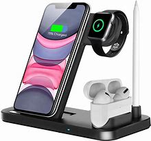 Image result for iPhone Wireless Charger 4 in 1