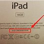 Image result for Find Serial Number On iPad